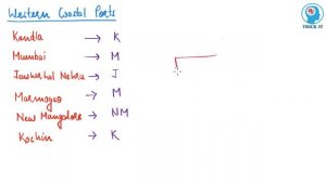 Trick to Remember Ports of India