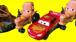 Тачки Молния Маквин Тренировка Выхлопа Мультики про Машинки Cars Lightning McQueen