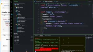E-commerce MERN Project Bangla Tutorial 59 : winston logger