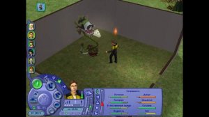 Sims 2: Зелёный призрак / Смерть от Проглотис Людоедии