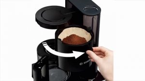 Bosch TKA8013 Cafetière 1160 W Noir La revue