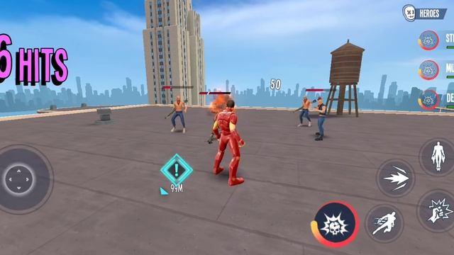 Spider Fighter 3||IRON MAN GAMEPLAY In New Update ||Android and IOS GAMEPLAY - Nutanam Kridak: смотреть онлайн