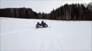 Children snowmobile BRP/Дети на снегоходах  2017