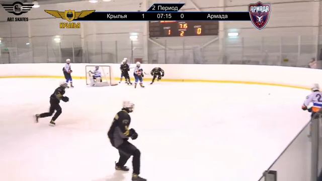 Хоккейный матч ХК КРЫЛЬЯ ЛОБНЯ VS ХК АРМАДА МОСКВА | ПЕРВЕНСТВО МОСКВЫ | 2009 Г.Р смотреть онлайн