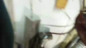 Гаражные прибамбасы. Печь из кислородного баллона на "отработке".