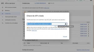 Como Criar Google Drive API Key