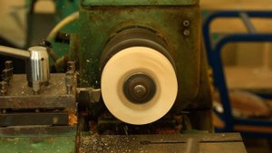 4K Изготовление и фрезерование деревянного колеса, making and milling a wooden wheel