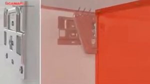 Camar - Подвеска каркаса скрытая с фиксатором 819