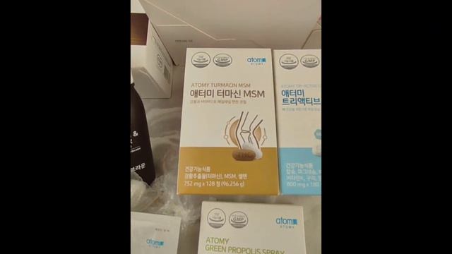 Обзор заказа из Кореи #atomy #корейскаяпродукция #бадыдляздоровья #корейскаяпродукция