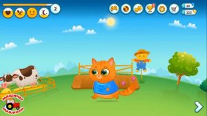 Мультфильмы для детей Котенок Буббу  Мой виртуальный питомец игра мультик