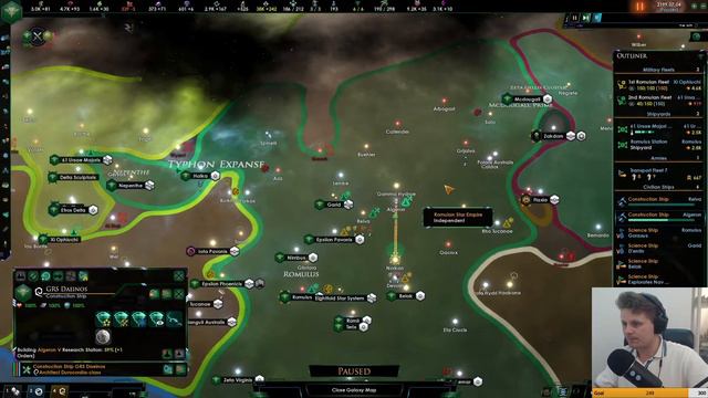 Part 14 - Romulan Star Empire - Star Trek New Horizons - Stellaris 2.8 смотреть онлайн