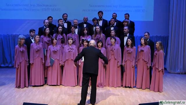 Н. Голованов "Достойно есть". Исполняет камерный хор "Гаудеамус" МГТУ им. Баумана смотреть онлайн