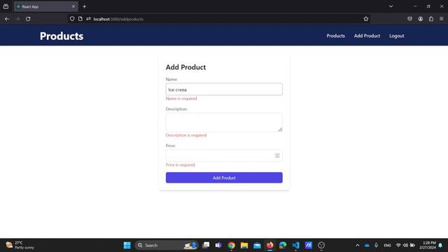 MERN Stack Crud with JWT Authentication Demo | MERN Stack | React JS  Node JS, mongoDB
