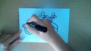 Как нарисовать мотоцикл - How to draw a motorcycle - 如何画一辆摩托车 Как нарисовать милые рисунки