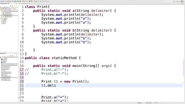 JAVA method - 9. 부록 - static смотреть онлайн