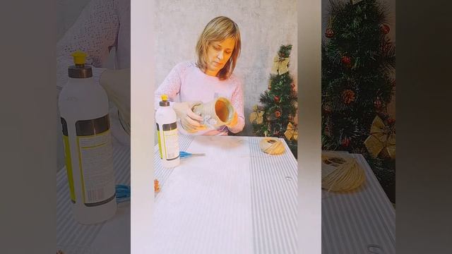 Яркая , цветочная композиция на Новый Год! смотреть онлайн