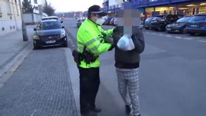 Чехия, задержание за отказ одеть маску