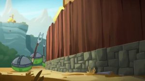 [Angry Birds Toons and Angry Birds Stella] stomach growl