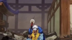 Трафальгар ло и кид против большой мамочки