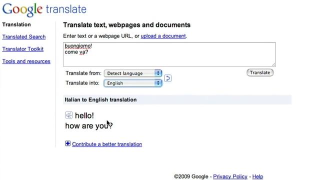 Text Translation on Google Translate смотреть онлайн