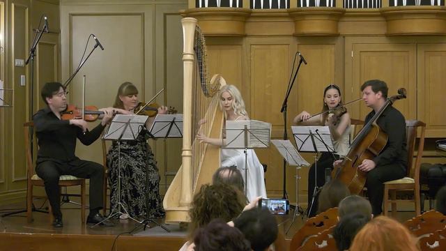 C.Debussy - Dances: Sacree & Profane by Alexandra Tihonova harp смотреть онлайн