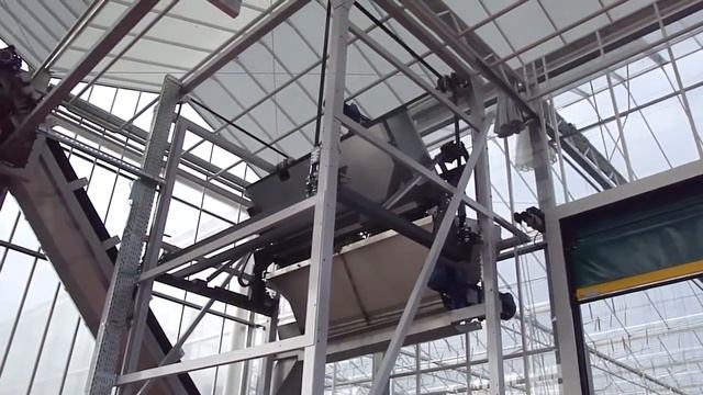 Промышленные теплицы. Утилизация листвы и стеблей растений.