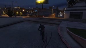 Стант на велике №1