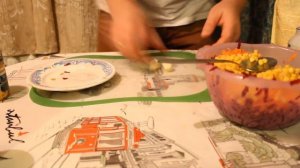 Полезный ужин  Салат из свежей свеклы и моркови