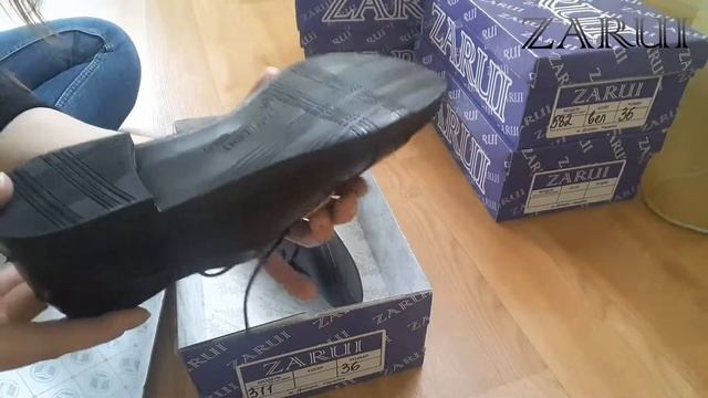 Кожаные туфли ZARUI ZA-311. Обзор женской обуви от ZARUI смотреть онлайн