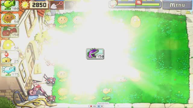 "Растения против зомби" 7-8 уровень