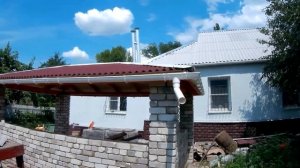 Беседка своими руками из кирпича