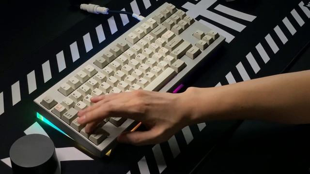 GEONWORKS F1-8X Typing sounds (Pewter Switches) смотреть онлайн