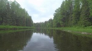 Одиночный сплав по р. Койва (третий день)