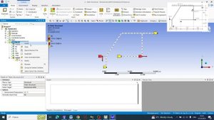 ANSYS_ расчет простой рамы