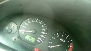 Проверка датчика скорости до чистки Каризма