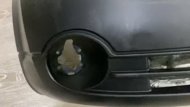 Бампер передний под ПТФ Dodge Caliber Додж Калибер Калибр