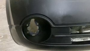 Бампер передний под ПТФ Dodge Caliber Додж Калибер Калибр