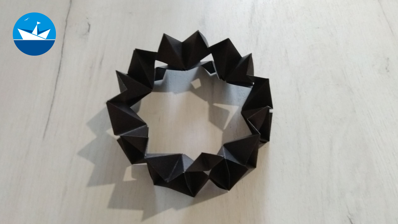 Браслет из бумаги/Paper bracelet/DIY смотреть онлайн