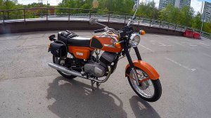 Чезет 350 в 48 лет. Пуск после зимы. CZ 350 472.3