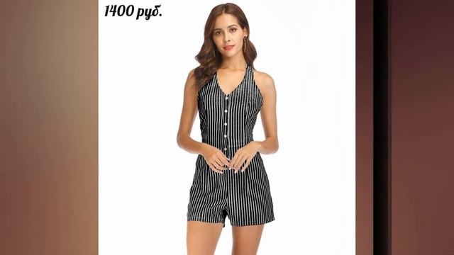 ОДЕЖДА с AliExpress - 2018! ? ОТКРЫТЫЙ ЖЕНСКИЙ ЛЕТНИЙ КОМБИНЕЗОН смотреть онлайн