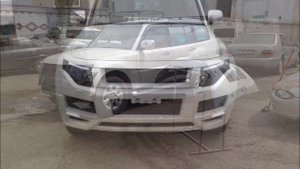 Mitsubishi Pajero4 tuning,тюнинг митсубиси паджеро 4,custom headlights,тюнинг оптики.