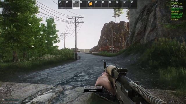 Escape From Tarkov test ryzen 5 1600 and GTX 1080 avg 50 FPS Ultra settings