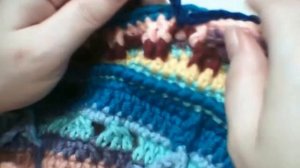 Вязание крючком. Описание. Урок 4. Ряд 33. Красивый плед – мандала, цветы, узоры, мотивы крючком