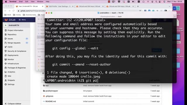 Tất tần tật về GIT #7: Tạo SSH key cho gitlab, github смотреть онлайн