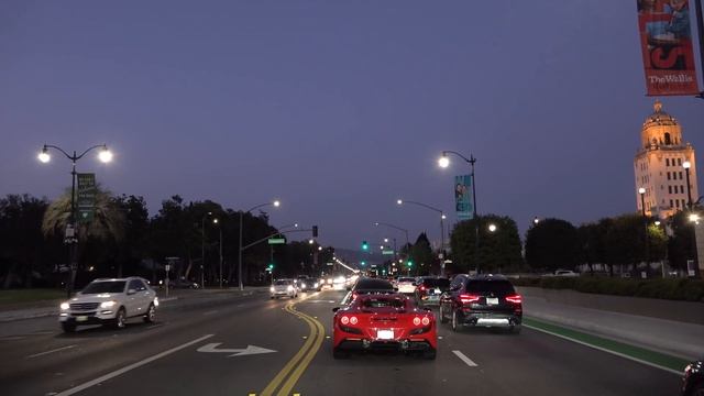 Los Angeles 4K - California Glow - Scenic Drive