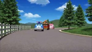 Robocar poli season 5(rescue theme scene with and without helly and updated transformations)