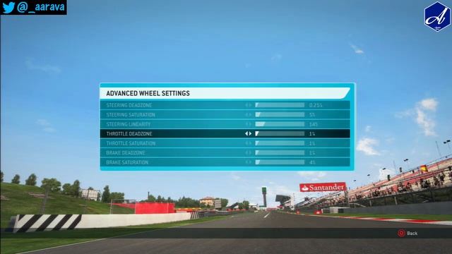 F1 2013 Wheel Settings смотреть онлайн