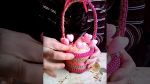 КОРЗИНОЧКА С ТЮЛЬПАНАМИ К 8 МАРТА! мастер класс!