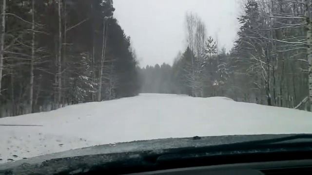 Дорога Ветлуга-Шахунья