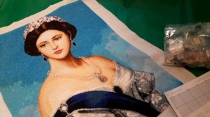 Готовая работа "Принцесса Шарлотта, Бисерный эксклюзив"